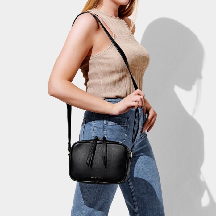 Katie Loxton Isla Crossbody Bag - Black